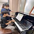 피아노 수업 ( 이하은 자원봉사자)