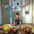 황O현 아동의 생일파티를 진행했습니다.